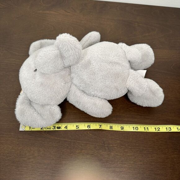 2018 KellyToy KellyBaby Elephant 12" Plush Stuffed Animal Crinkle Ear Rattle - Picture 11 of 12
